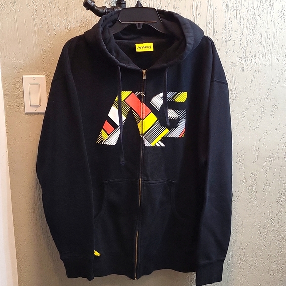 Burton AG Full Zip Logo Hoodie Sweatshirt - Picture 1 of 4
